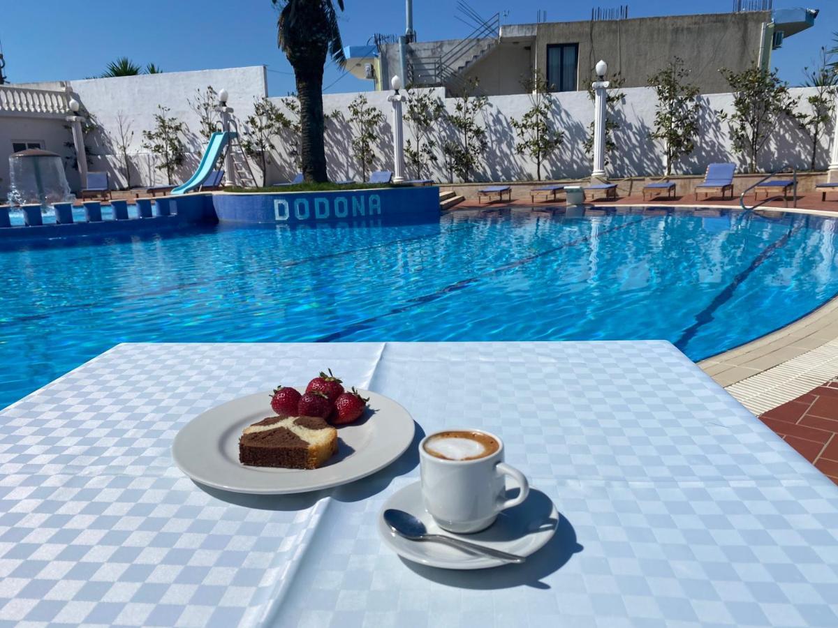 Hotel Dodona Sarande Bagian luar foto