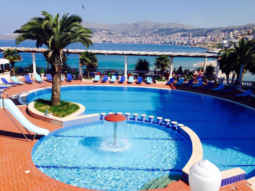 Hotel Dodona Sarande Bagian luar foto