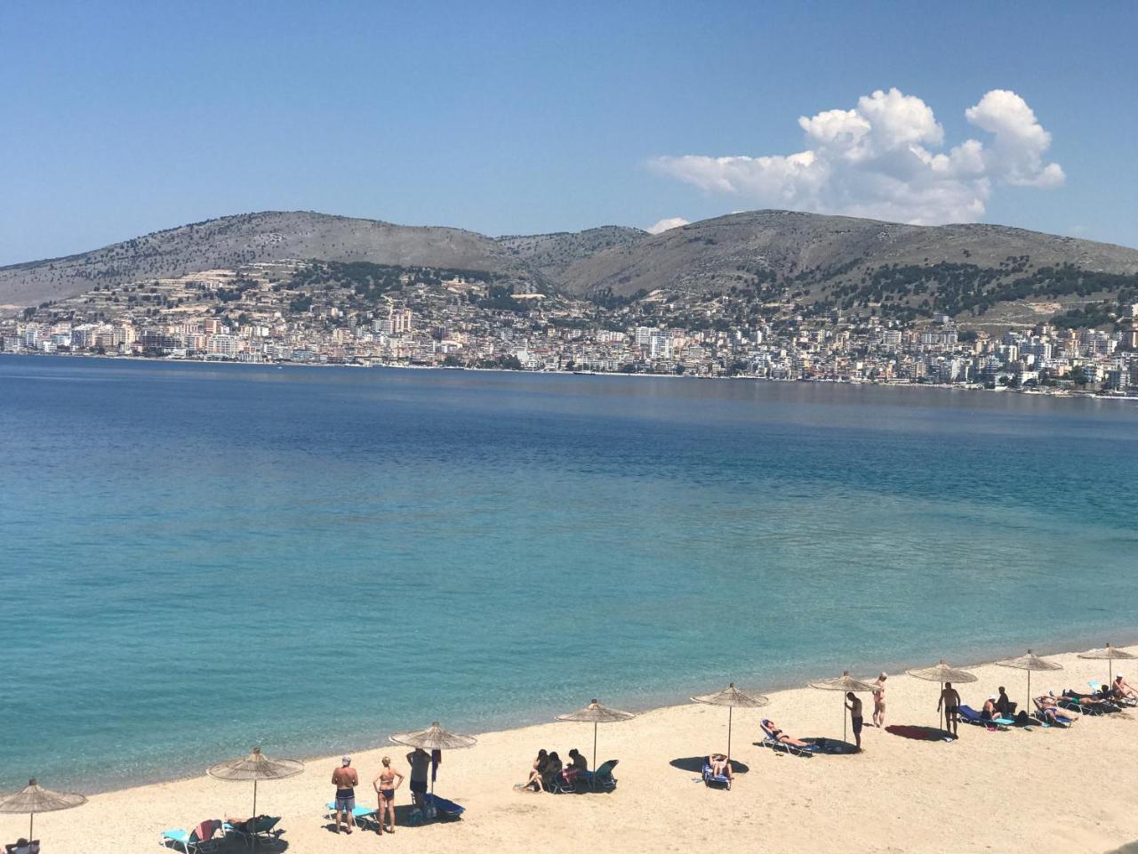 Hotel Dodona Sarande Bagian luar foto